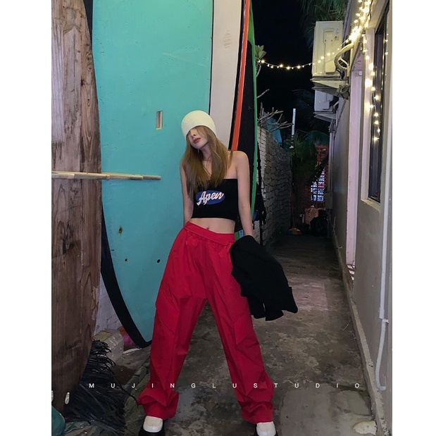 Cocory vn Xiaozhainv Áo Lửng Hai Dây In Họa Tiết Quyến Rũ Dành Cho Nữ | BigBuy360 - bigbuy360.vn