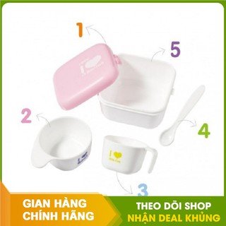 Bộ đồ tập ăn đa năng bentoo farlin - aef-b008 - chính hãng