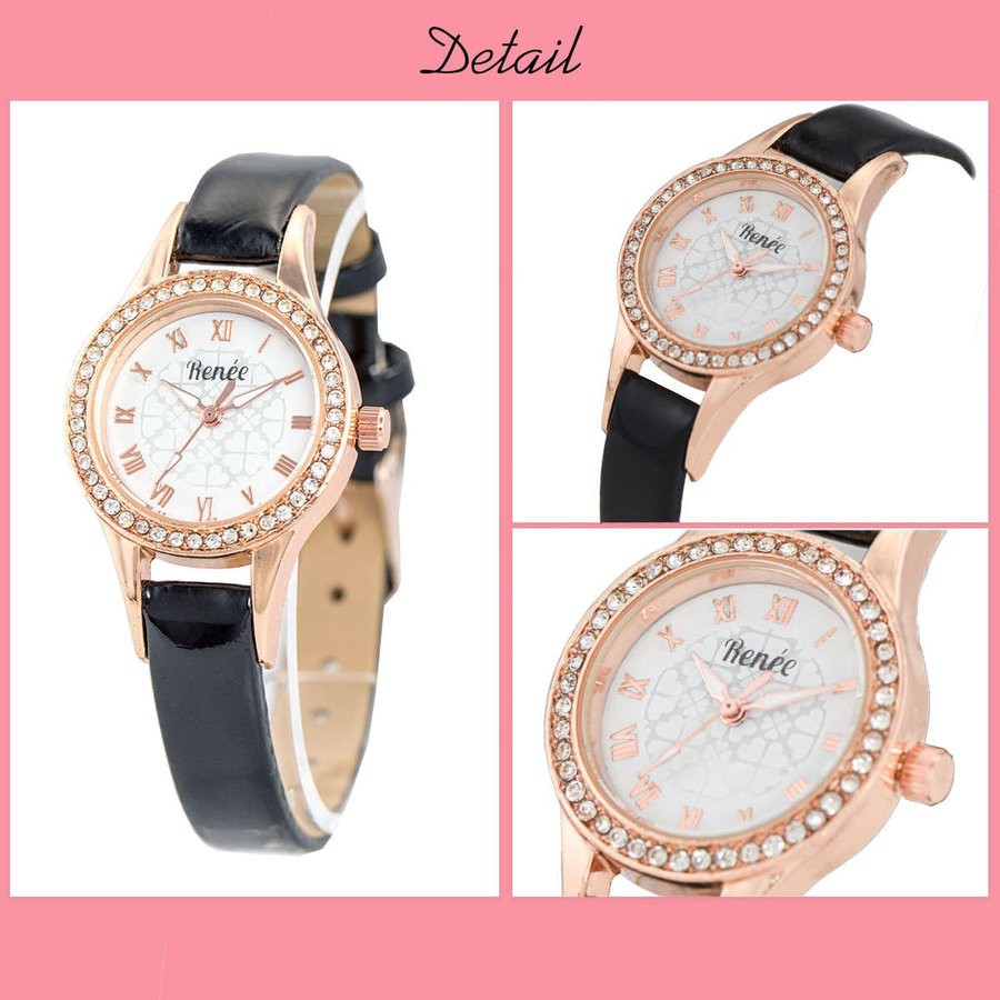 Đồng hồ nữ Renee Jewelry Watch Clover Motif Watch Renee R04  - Hàng nội địa Nhật Bản