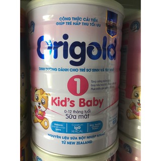 Sữa Origold Kids baby 0-12month 900g