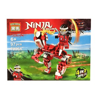 lego mini ninja cưỡi rồng (4 mẫu)