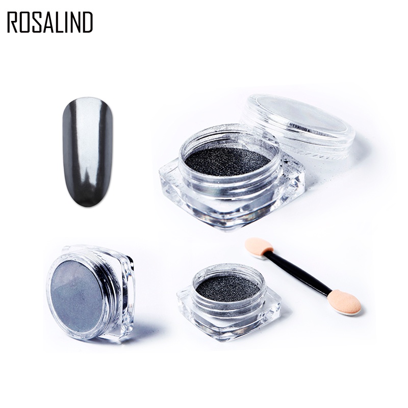 Hộp bột trang trí móng tay tráng gương lấp lánh