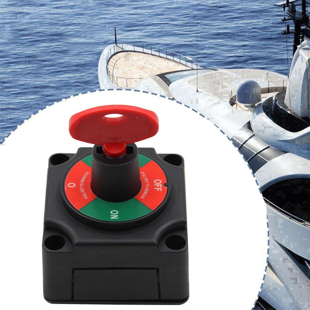 Công Tắc Ngắt Kết Nối Pin Khẩn Cấp 24 Ngăn Cho Tàu Thuyền / Xe Tải