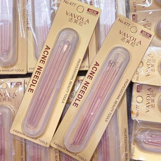 Bộ Dụng Cụ Nặn Mụn 4 cây VAvola Acne Needle Fashion MakeUp Tools