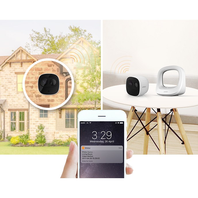 Bộ Kit Camera Giám Sát Imou Cell Pro - Hàng Chính Hãng