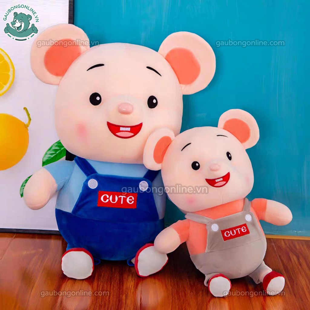 Chuột Bông Cho Bé | Chuột bông cute lông mềm mịn dễ thương - món quà ý nghĩa