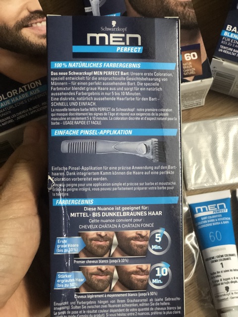 Nhuộm râu Schwarzkopf Men Perfect 🇩🇪