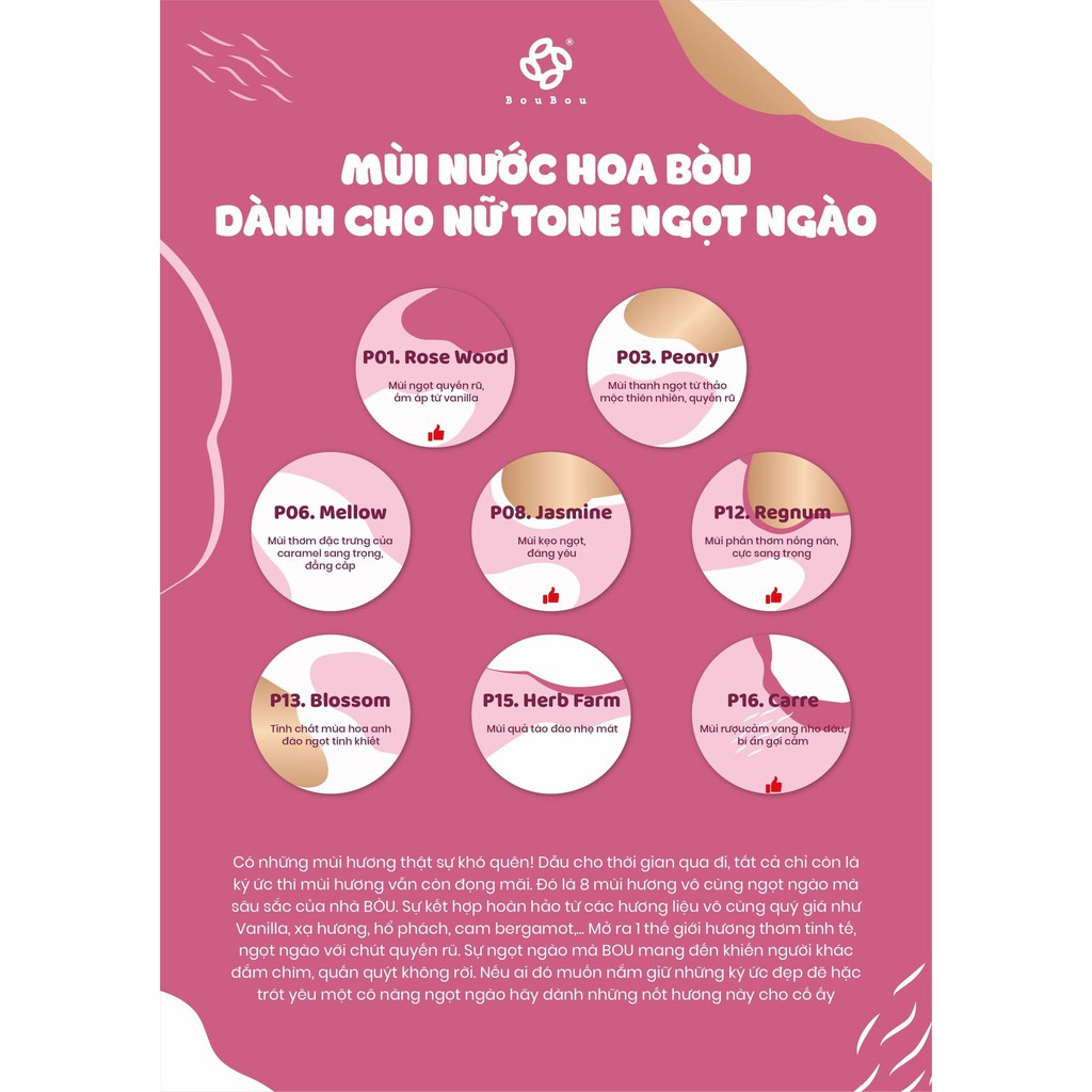 Mẫu thử - Mini Sample tinh dầu nước hoa Bòu | BigBuy360 - bigbuy360.vn