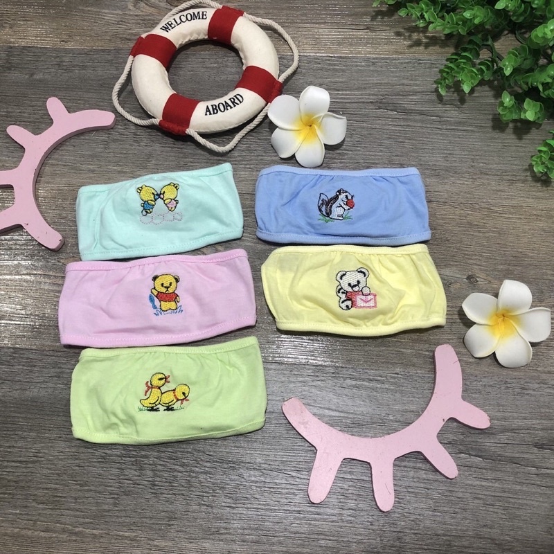Che thóp cotton mềm mại cho bé sơ sinh