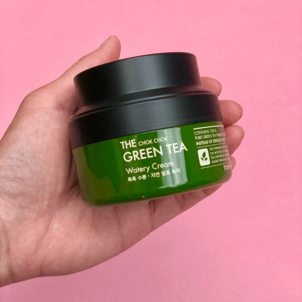 Kem dưỡng Tonymoly The Chok Chok Green Tea Watery Cream 60ml (date t11/2021)