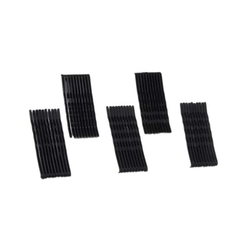 Bộ 50 chiếc kẹp tăm dạng gợn sóng đơn giản cho nữ