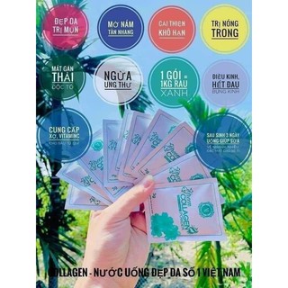 Diệp lục collagen