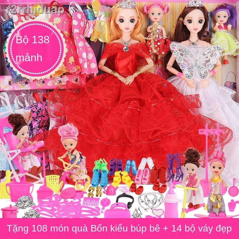 Barbie Big Set Girl Đồ chơi trẻ em cho bé gái hơn 10 tuổi Quà tặng Ngày Búp bê Bạch Tuyết