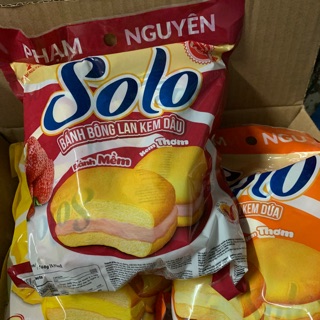 Bánh solo Kem Dâu