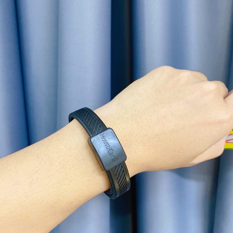 [Pháp, Chống nước ] VÒNG DEO TRÁNH MUỖI  MOUSTICARE AN TOÀN CHO CẢ GIA ĐÌNH