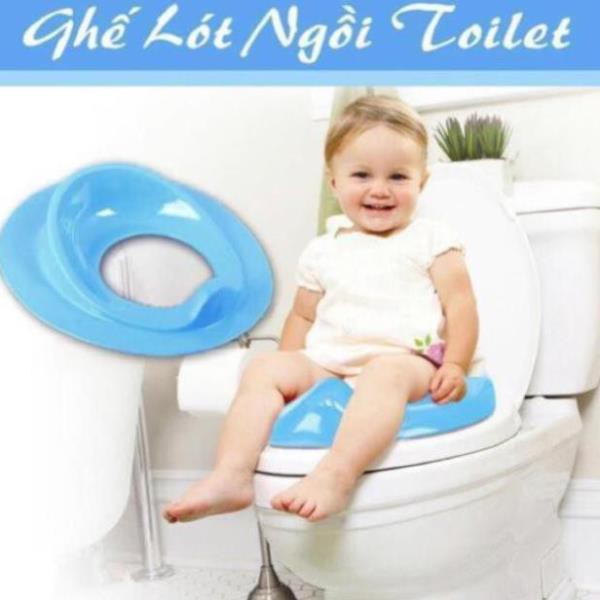 Bệ vệ sinh cho bé - Bồn cầu thu nhỏ cho bé tập đi vệ sinh an toàn