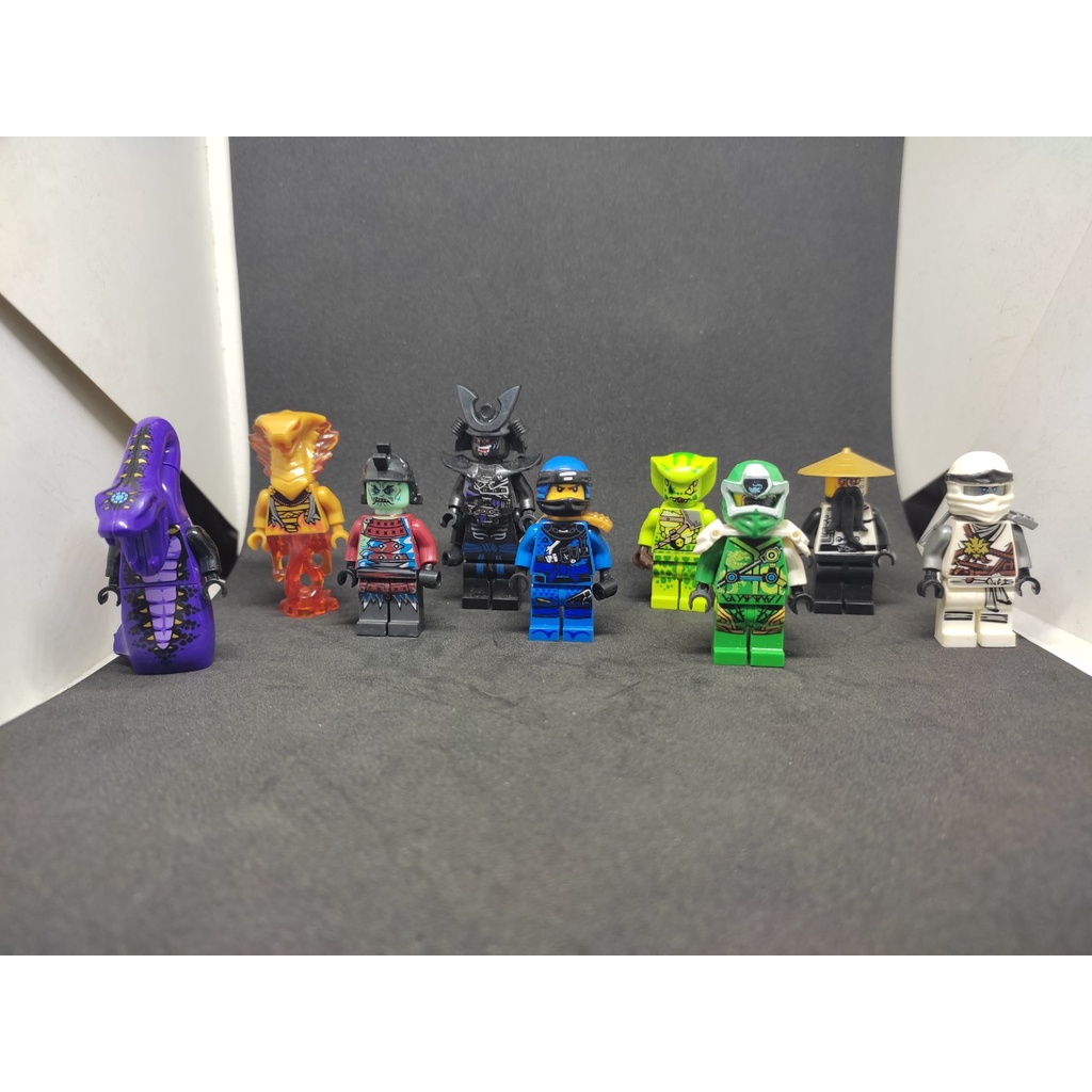 ĐỒ CHƠI LẮP RÁP COMBO 5 nhân vật NINJA Minifigures