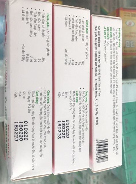 [Hàng Chính Hãng] - VƯƠNG TRÀM HƯƠNG GEL - [ Bảo Lâm Pharma ]