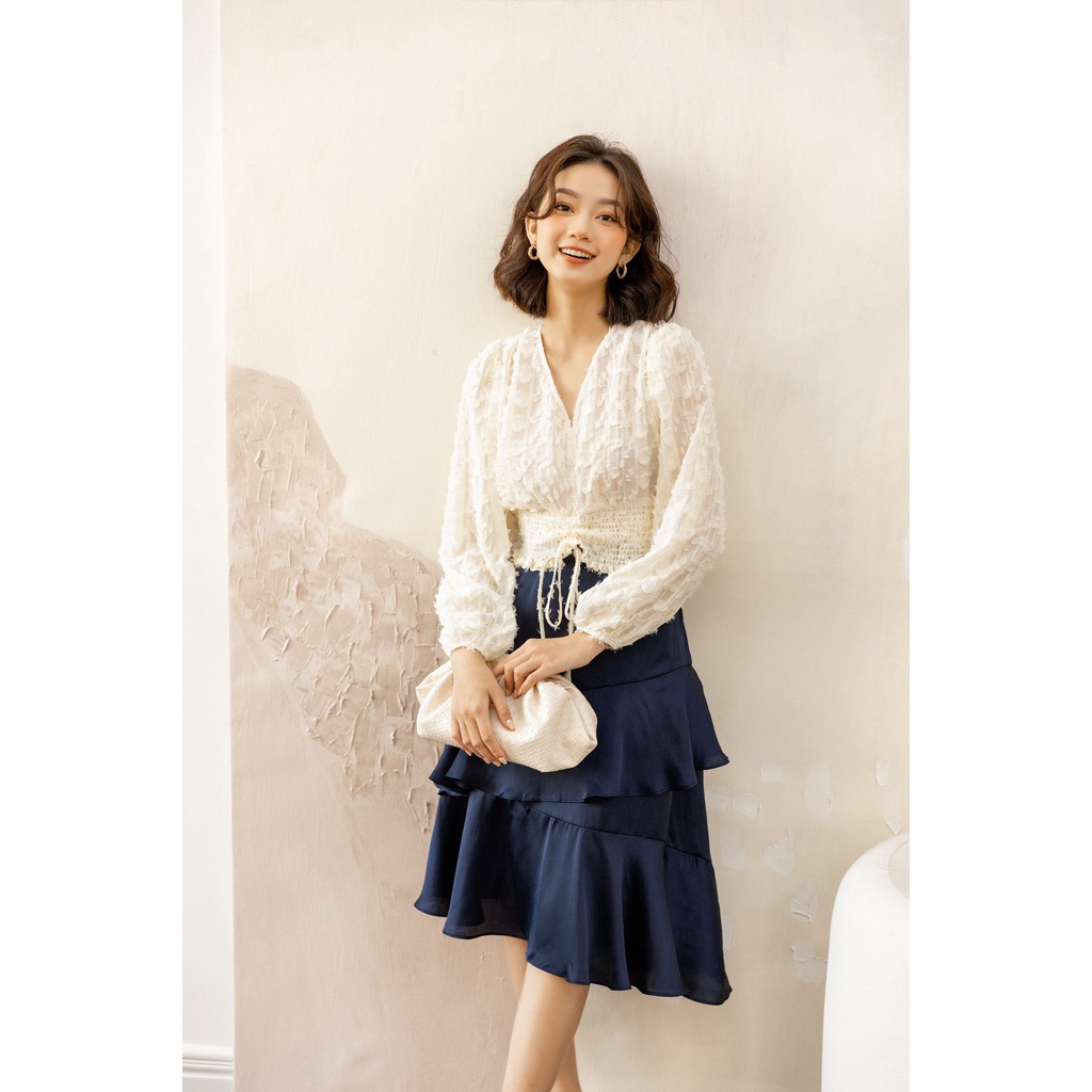 OLV - Chân váy Navy Layering Skirt