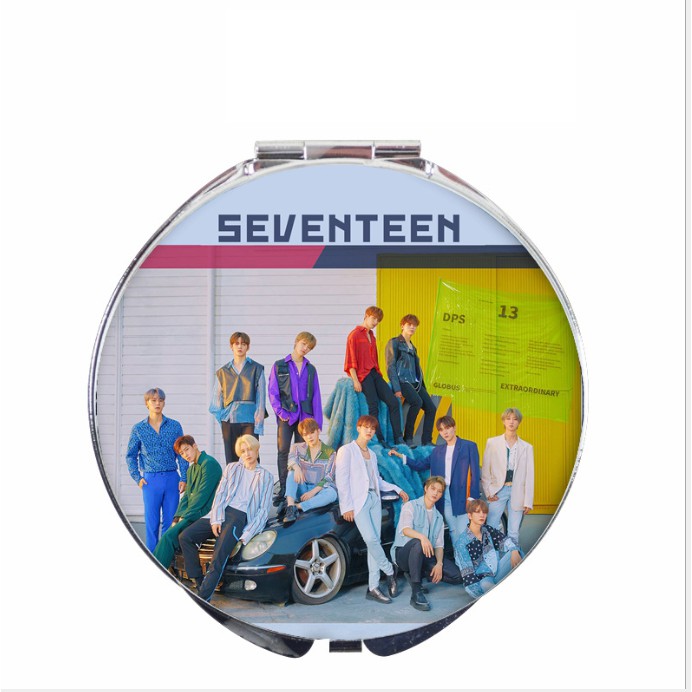 Gương Gấp Cầm tay Mini Seventeen