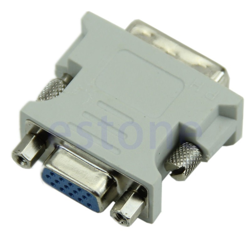 (Hàng Mới Về) Bộ Chuyển Đổi Vga 15 Pin Vga Sang Dvi-D Male