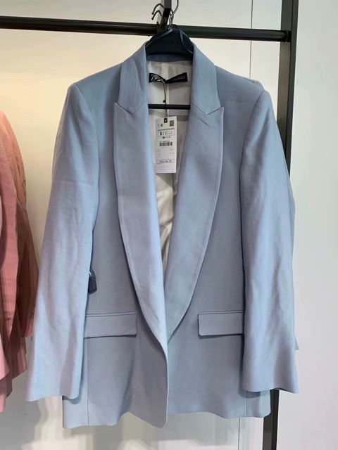 ÁO KHOÁC BLAZER ZARA FORM CỰC SANG PHÙ HỢP MÙA HÈ