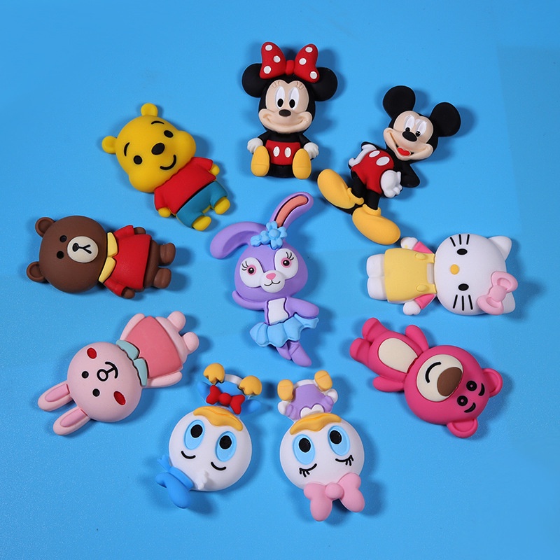 Hình Sticker Cute 3D Siêu To 2,8x4cm (Được Chọn Mẫu)