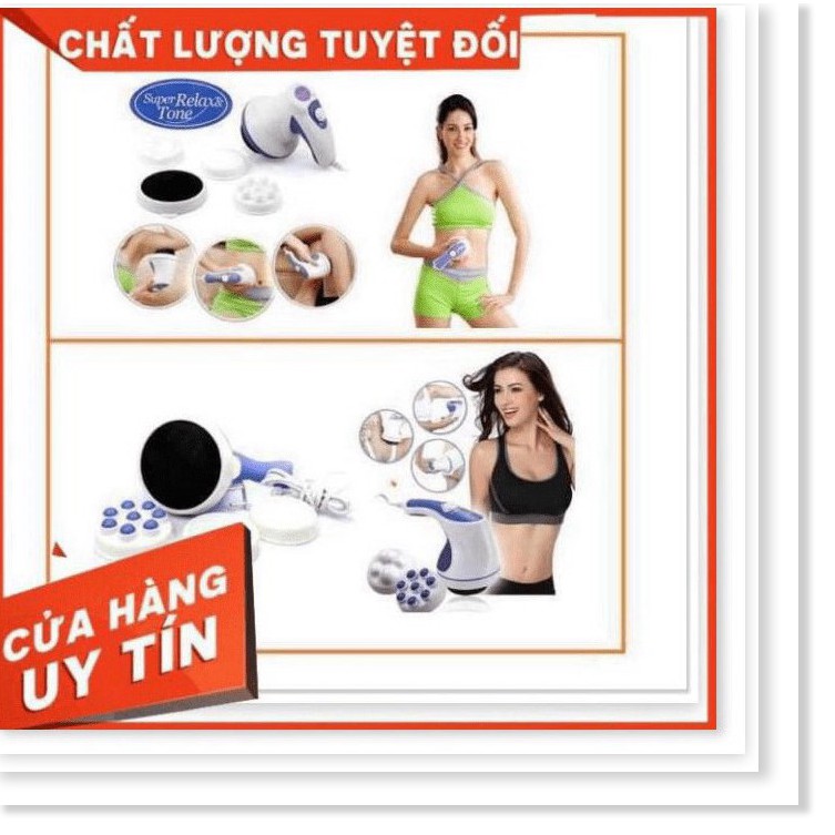 SỐC SALE MÁY ĐÁNH TAN MỠ BỤNG CẦM TAY RELAX &SPIN TONE