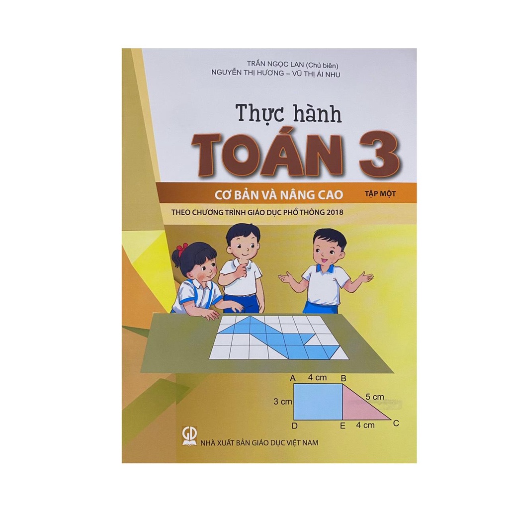 Sách - Thực hành toán 3 cơ bản và nâng cao tập 1 ( theo chương trình giáo dục phổ thông 2018 )