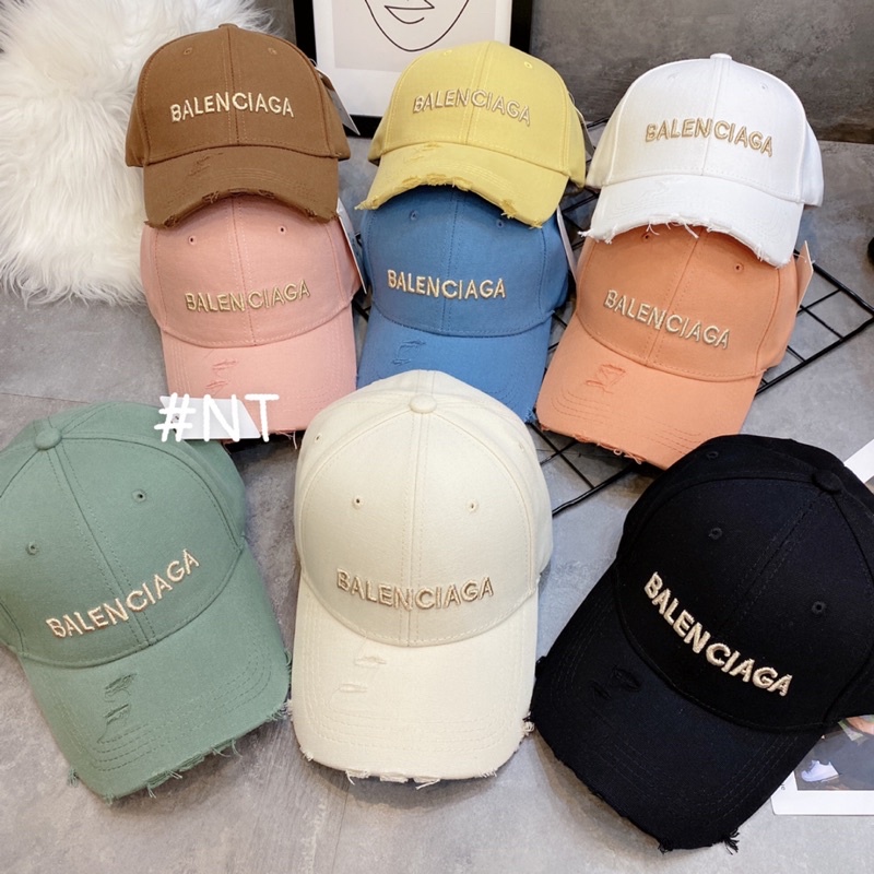 Mũ lưỡi trai (nón kết) balenciaga rách ms13333
