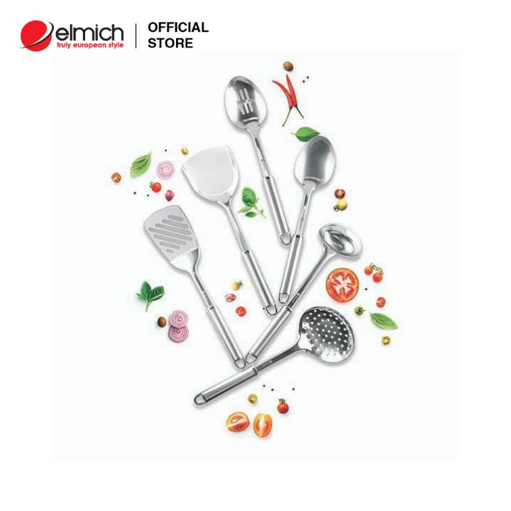 Bộ dụng cụ nhà bếp Elmich inox 6 món EL3852