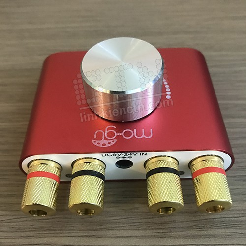 Ampli Bluetooth Mini HiFi 100W tặng kèm Adapter khuếch đại 50Wx2 Mo-Gu