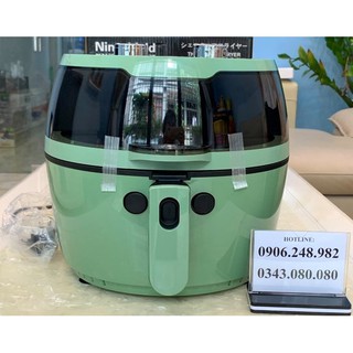 Nồi chiên không dầu nine shield 8l - mới nhất 2020.