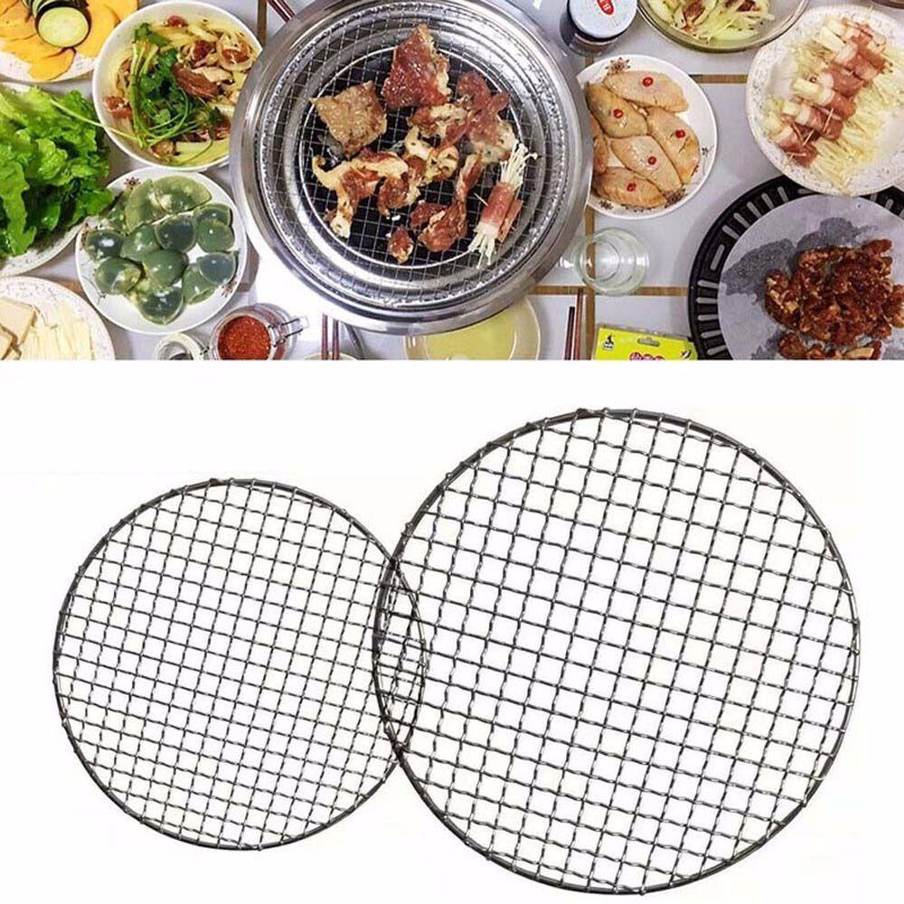 Tấm Lưới Tròn Lót Vỉ Nướng BBQ Ngoài Trời Chống Dính Tiện Dụng