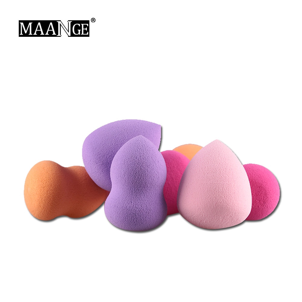 Set 4 mút trang điểm bằng xốp mềm để tán kem BB