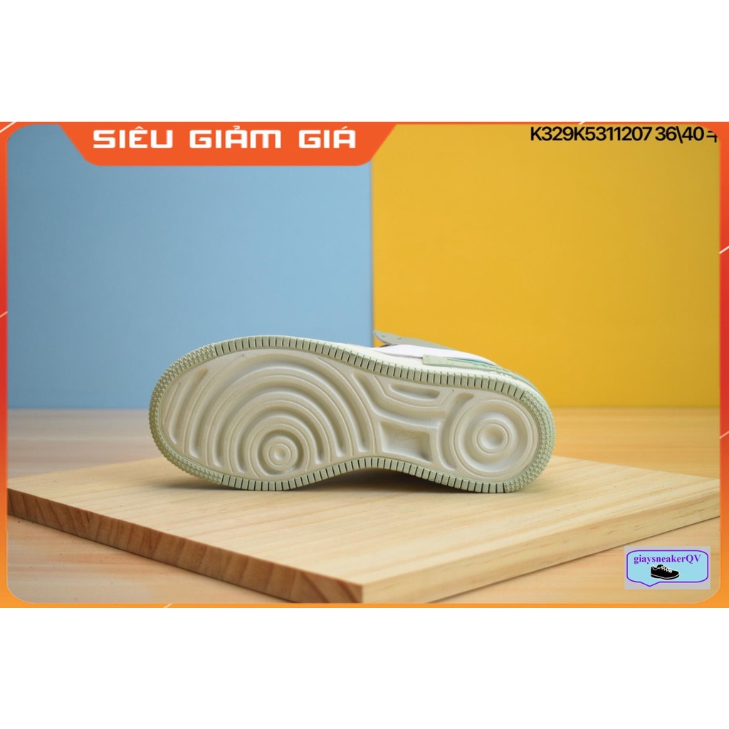 Giày thể thao Air Force 1 Shadow Spruce Aura Green siêu phong cách, cao cổ  năng động,AF1
