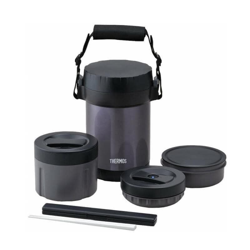 Hộp cơm giữ nhiệt 3 ngăn Thermos JBG-1801 - Hàng nội địa Nhật