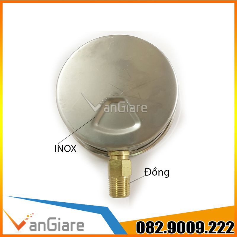 [Nhiều size] Đồng hồ đo áp suất dầu Badotherm mặt 100mm