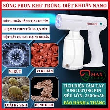 Súng xịt khuẩn khử trùng nano K5 , K6 , Atomizer xịt diệt khuẩn xịt khử khuẩn - Dụng cụ phun cồn sát khuẩ sẵn hàng