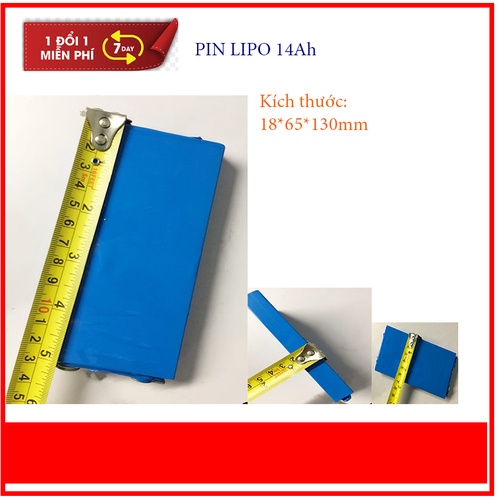 Pin Lipo 3,7V14Ah Dòng xả cao