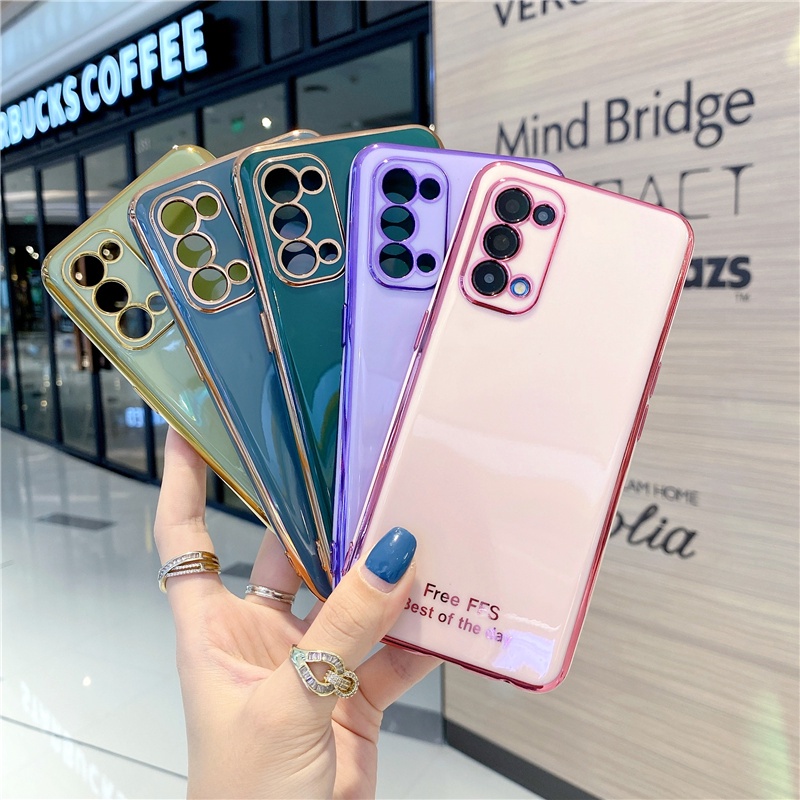 Ốp Điện Thoại Silicon Mềm Chống Sốc Cho Oppo r15pro r9 s plus f1 f3 plus a11x a9 a5 a92 a52 a92s a79 a74 a54 a93 a15 s a35