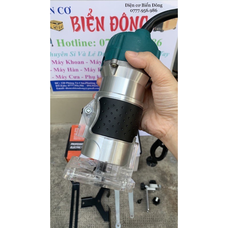 Máy phay gỗ 🥑 FREESHIP 🥑 Máy Phay Gỗ MAKITA 6mm RT3709 máy soi THÁI LAN thiết kế nhỏ gọn soi mộng gỗ, phay gỗ, tạo rãnh