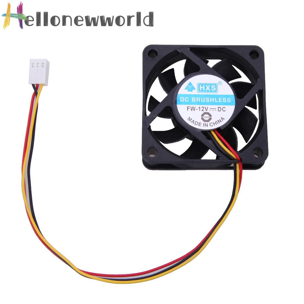 Quạt Tản Nhiệt 12v Dc 6cm Pc 3 Pin P4