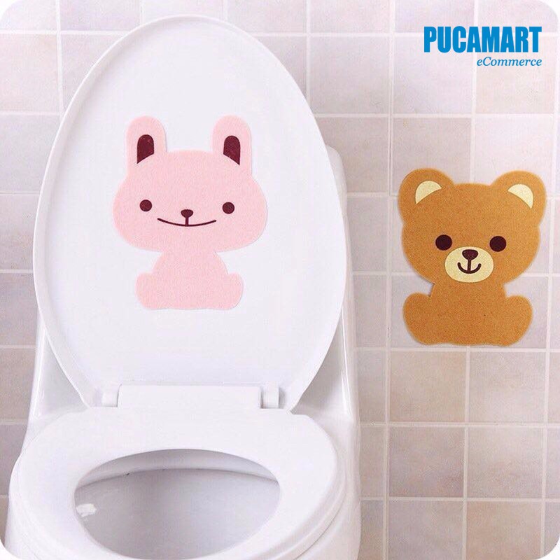 Miếng Dán Khử Mùi Bồn Cầu, Toilet Than Hoạt Tính Sạch Sẽ, Hiệu Quả