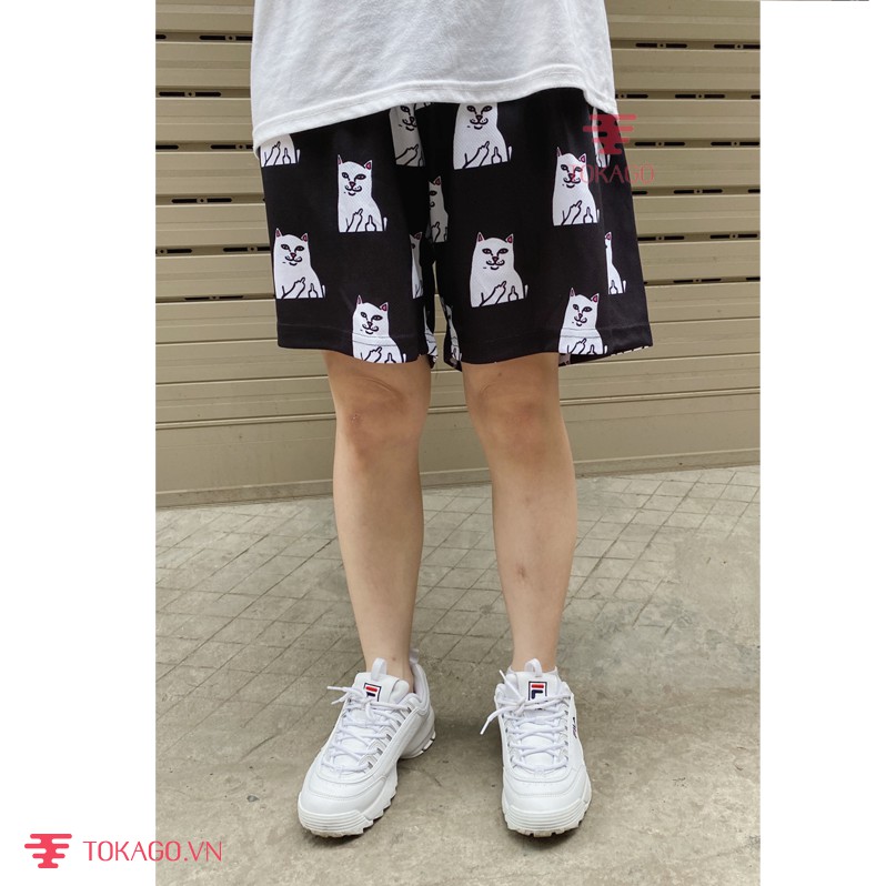 Quần short hoạt hình Bad Cat - Con mèo hư hỏng | BigBuy360 - bigbuy360.vn