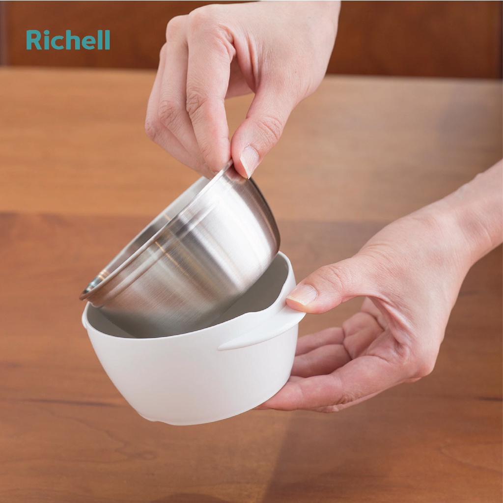Chén inox T.L.I Richell