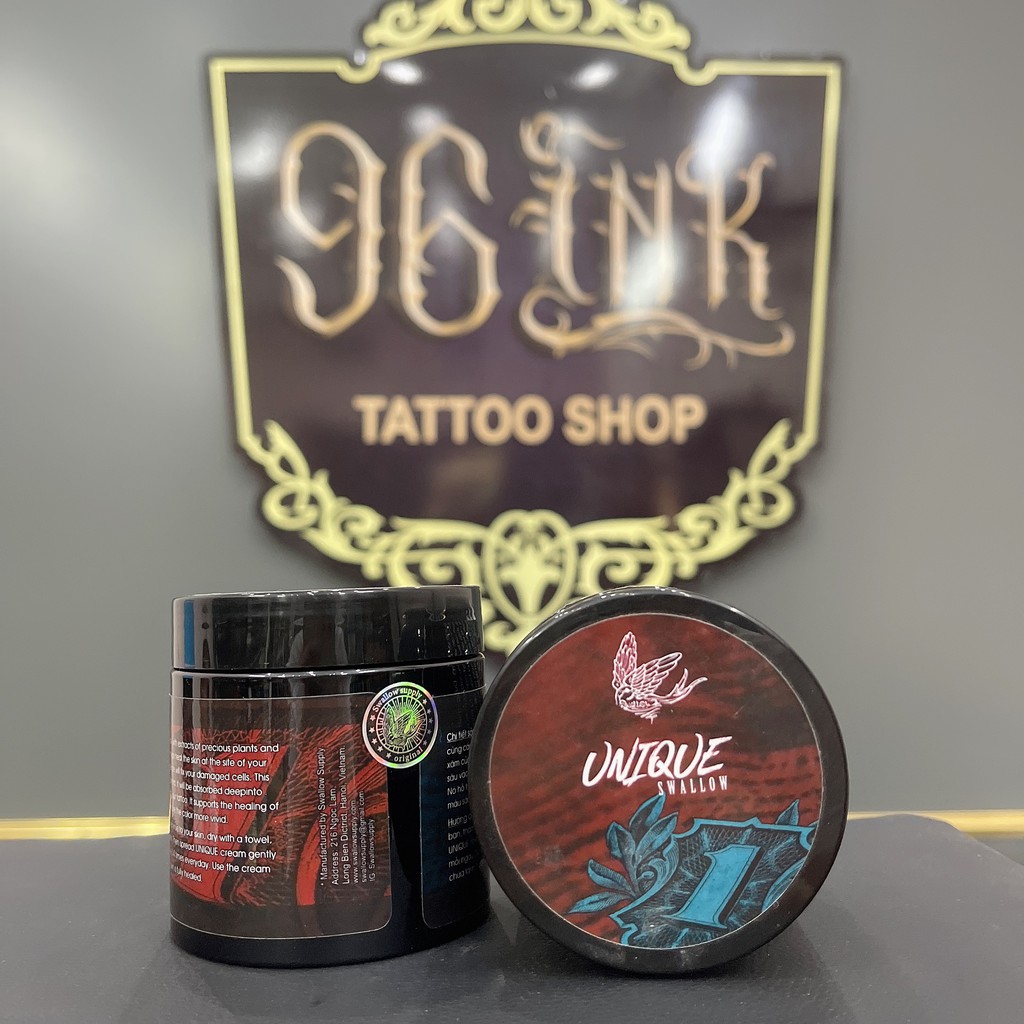 Unique Swallow Sơn én dưỡng trong và sau xăm hình tattoo