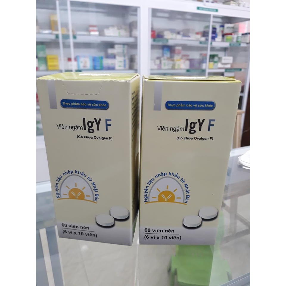 Viên ngậm Igy F hỗ trợ tăng cường sức khỏe, nâng cao sức đề kháng