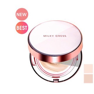 [KOREA]💦Phấn nước Cushion Latte trang điểm che khuyết điểm cao SPF50+ PA+++