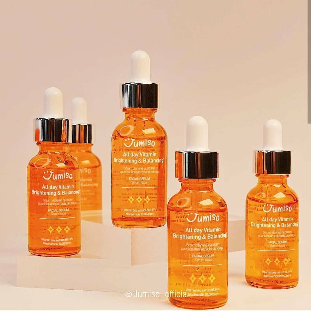 Serum và mặt nạ sáng da JUMISO ALL DAY VITAMIN